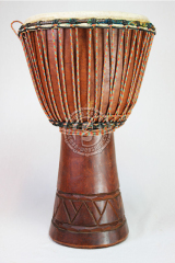 upgecycelte Djembe - Mali - mit Tasche